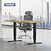 FLEXISPOT Scrivania Regolabile in Altezza Elettrica 160×80 cm con Doppio Motore, Piano Unico da 25 mm, Gambe Telescopiche a 3 Sezioni EC5 LITE - 2