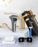 Haarlosy IPL Epilatore Luce Pulsata - Indolore Epilatore Laser con Funzioni 3 IN 1 (HR/SC/RA), 9 Livelli 999.900 Flash per Uso Domestico su Donna Uomo Bikini, Corpo, Ascelle e Gambe - 8
