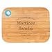 Wanapix Peronalising Wooden Chopping Board Made of Bamboo Wood with Name or Photo with Anti-Drip Groove 28 x 21 cm Photo Horizontal - 4