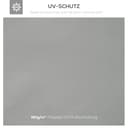 Outsunny Ersatzdach für Pavillon 3 x 4 m wasserabweisend Pavillondach mit Doppeldach Ersatzbezug für Gartenpavillon Ersatzteile aus Polyestet-Stoff Hellgrau - 4