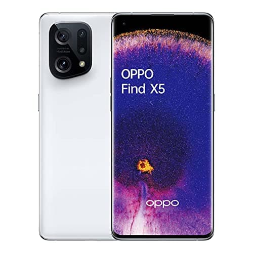 Oppo Find X5 5G - Smartphone 256GB, 8GB RAM, Dual Sim, White