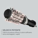 Rowenta Brush Activ, Spazzola Ad Aria Calda Rotante, Spazzola Asciugacapelli 1000 W, Design Ergonomico, 2 Spazzole Rotanti in Ceramica, Concentratore e Custodia, UB9530F0 - 4