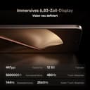 XIAOMI 15T Pro, Smartphone 12+512GB, 6,83" 144Hz augenschonendes Display, MediaTek Dimensity 9400+, 50MP Leica 5X Pro Teleobjektiv, 5500mAh, Titan, 2 Jahre Garentie - 9