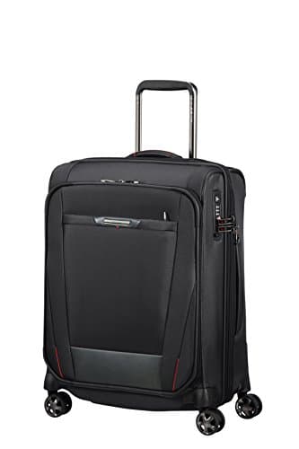 Samsonite Pro -DLX 5 - Spinner Expandible - 40.5/51.5 L - 3.2 kg de Caso, 55 cm, 51.5 L, Negro