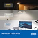Tapo TP-Link L535E alexa lampe E27, Matter zertifiziert, Mehrfarbrige dimmbare smarte WLAN Glühbirne, Kompatibel mit Alexa, Siri oder Google Assistant, Energieüberwachung, Kein Hub notwendig - 7