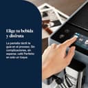 De’Longhi Rivelia – Cafetera Superautomática, LatteCrema Jarra de leche automática, 16 Bebidas One-Touch, Pantalla Táctil, Depósitos de Granos de Café Intercambiables, Gris (EXAM440.55.G) - 7