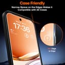 TOCOL 2 Pack for Google Pixel 10 Pro/Pixel 10 / Pixel 9 Pro/Pixel 9 Screen Protector 6.3-Inch Tempered Glass, Instant Installation, 12FT Military Grade Shatterproof, Case Friendly - 3