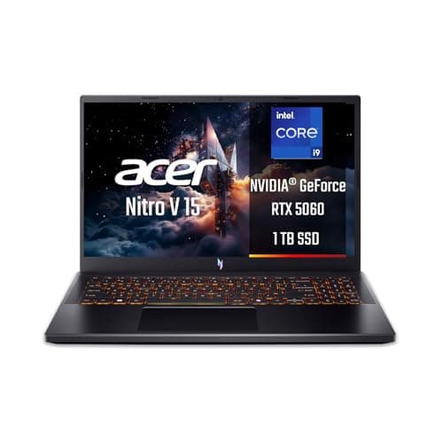 acer Nitro V 15 ANV15-52-94KP Notebook Gaming, NVIDIA GeForce RTX 5060 8 GB GDDR7, Processore Intel Core i9-13900H, Ram 16 GB DDR4, 1024 GB SSD, Display 15.6" FHD IPS 165 Hz LED LCD, Windows 11 Home