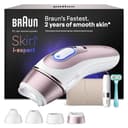 Braun Depiladora Luz Pulsada Smart IPL Skin i·expert, Depiladora Laser con 4 Cabezales, Neceser, Mini Depiladora Facial Y Maquinilla Venus, Depilación Láser en Casa, PL7442, Blanco/Bronce - 1