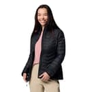 Columbia Powder Pass II Hybrid Giacca da Donna con Cappuccio - 7