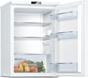BOSCH, Series 2, KTR15NWEAG, Undercounter Fridge, MultiBox, LED light, 3 glass shelves, 3 door shelves, Integrated horizontal handle, door alarm, SuperCooling in White - 2