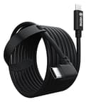 YRXVW Link Cable 16FT for Meta/Oculus Quest 3S/Quest 3/Quest 2/Pro Accessories, High Speed Data Transfer Type C Replacement Charging Cable,Fast Charger USB C to USB C 3.0 Cord for VR Headset(16FT) - 1