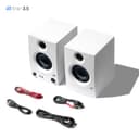 PreSonus Eris 3.5 Gen 2, Altoparlanti Attivi da Scrivania 3.5" per Multimedia, Gaming, Produzione Musicale di Qualità Studio, Potenza 50 W - Bianco - 8