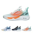 Generisch Scarpe da corsa professionali da uomo, scarpe da ginnastica, traspiranti, comode, leggere, per attività all'aria aperta, per il fitness, per la palestra, per lo sport, bianco, 44 EU - 7