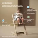 Stokke Tripp Trapp Baby Set2, White - Geeignet für Kinder von 6–36 Monaten - Verwandele Tripp Trapp Stühle, die nach Mai 2003 produziert wurden, in einen bequemen Hochstuhl - 3