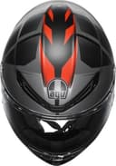 AGV K6 S Karve Helmet, Matte Black/Grey/Red, L (59/60) - 2