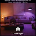 Philips Hue Bombilla LED Inteligente A60, White Ambiance, E27, 8,1 W, luz de espectro completo 1000 K-20.000 K, 1100 lm, regulable, funciona con Alexa, Google Assistant y Apple Home, Pack de 2 - 5