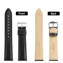 TStrap Leder Moonswatch Swatch Armband – Schwarz kalbsleder Omega Swatch Lederarmband Ersatz – Echtleder Uhrenarmband 20mm Moonwatch fur Herren Damen - 2