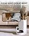 PETKIT Automatic Cat Feeder with Camera, 1080P HD Video with Night Vision, 2-Way Audio, 3L Auto Cat Feeder with Battery-Backup, Low Food & Blockage Sensor, App Control Cat Food Dispenser, 2.4Ghz Wi-Fi - 4