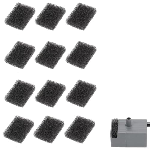WUSJCOF 12 filtros de repuesto para fuentes de agua para mascotas, filtros de espuma para fuentes de gatos (compatibles con PETKIT Eversweet 3 Pro, PETKIT Eversweet Solo 2, PETKIT Eversweet Solo SE)