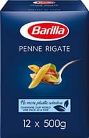 Barilla Pasta, Premium Penne Pasta 6kg, Authentic Italian Quality, Pasta Bulk Pack of 12 x 500g - 1