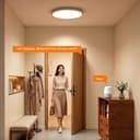 Yeelight Smart Deckenleuchte, Deckenleuchten LED Deckenlampe Close-to-Ceiling Lights 23W 1500 Lumen, 2700K-6500K Dünn, Kompatibel mit Alexa Dimmbar für Wohnzimmer Schlafzimmer Küche Weiß 32cm - 9