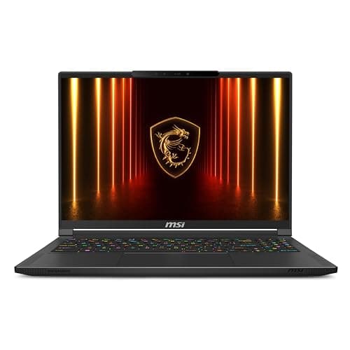 MSI Stealth A16 AI+ A3XWIG-022XES, Portátil Gaming 16" (AMD Ryzen AI 9 HX 370, 32GB, 1TB SSD, RTX 5080-16GB, Sin Sistema operativo) Teclado QWERTY Español