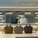 Fryloo Borse Borsa A Mano da Donna in Pu, con Manico Superiore Scomparti Interni, Cuciture Decorative, Casual per Il Lavoro Quotidiano, I Viaggi E L'uso-Beige - 6