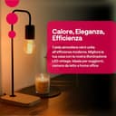 innr Lampadina Smart E27 Zigbee, Funziona con Hue* e Alexa (Bridge Richiesto), Filament LED Luce Bianca Calda e Fredda, Dimmerabile, 610 lumen - 1 pezzo - 9