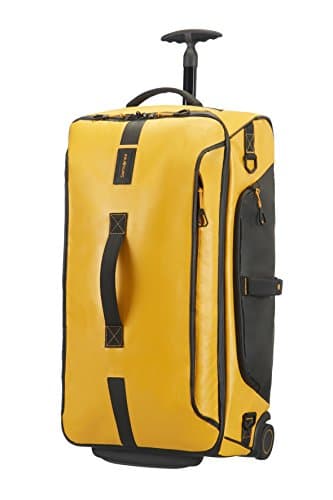 Samsonite Paradiver Light - Borsone con Ruote, 67 cm, 74,5 L, Giallo (Yellow)