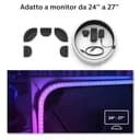 Philips Hue Play, Lightstrip Gradient per Pc, 3 x 24/27", 24W - 2