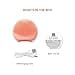 FOREO LUNA 4 go, spazzola per pulizia viso e massaggio viso rassodante, Favorisce l'assorbimento delle formule di skincare, Dispositivo da viaggio, Per tutti i tipi di pelle, Peach Perfect - 6