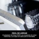 Ninja CRISPi Freidora de Aire portátil, 3,8 l, 4 en 1, freír con Aire, Asar, Mantener Caliente y gratinar, diseño Compacto, Incluye 2 recipientes de Vidrio extraíbles y Tapas, 1700 W, Gris, FN101EUGY - 5