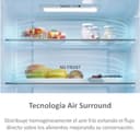 HAIER FD 70 Series 5 HFR5719ENMG - Frigorífico Puerta Francesa, Cajones Direct Access, Circular AirFlow, Motor Inverter, My Zone Plus, Total No Frost, Ancho 70cm, Alto 1,90m, 446L, Luz LED, Inox - 6