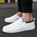 Generisch Scarpe da ginnastica comode da uomo al livello più basso, alla moda, da corsa, da uomo, bianco, 40 EU - 2