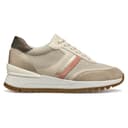Geox D Desya A, Zapatillas Mujer, Lt Taupe Lt Gold, 38 EU - 4