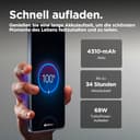 Motorola edge50 neo Smartphone (6,36"-Super-HD-Display, 50-MP-Kamera mit Moto-KI, 8/256 GB, 4310 mAh, Android 14) Pantone Grisaille (Veganes Kunstleder), inkl. Schutzcover - 5