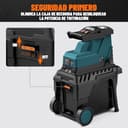 DOVAMAN GT10 Trituradora de Ramas, Motor 2800W sin Escobillas, Rodillo de 8 Dientes, Hasta 45mm, Caja 55L, Silenciosa, Ideal para Jardines - con Protección de Sobrecarga - 7