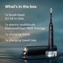 Philips Sonicare DiamondClean Prestige 9900 - Sonic Electric Toothbrush with 1x A3 Premium All-in-One Brush Head and Charging Case in Midnight Blue (Model HX9992/12) - 10