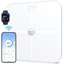 RENPHO Wi-Fi Body Fat Scales Bluetooth Body Composition Scale Smart Digital Bathroom Scale Weight BMI Scales Fitness Body Composition Monitor with Smartphone App, ITO White, Elis Aspire - 1