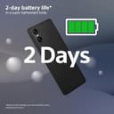 Sony Xperia 10 VI - 6.1 Inch 21:9 Wide OLED - Three optical focal lengths - Lightweight - Android 14 - SIM free - 128GB storage - IP65/68 rating - Dual SIM hybrid 1-36 months warranty - Black - 4