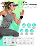 Bluetooth Body Fat Scales, INSMART Smart Digital Bathroom Weight Weighing Scales for Body Composition Analyzer with Smart APP, Body Composition Fitbit Scales for Fitness (ST/LB/KG) - 2