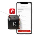 Weber Connect Smart Grilling Hub, termómetro inteligente con Bluetooth y WLAN, control en el dispositivo o mediante la aplicación, instrucciones paso a paso y recetas, hasta 4 sondas - Negro (3202) - 3