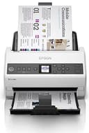 Epson Workforce DS-730N Scanner di rete stand-alone, sheet-feeder ADF 100 pagine, Ethernet, Display LCD, scansione documenti fino 40 ppm (80 ipm) FREE 3 YEAR WARRANTY – 3 Anni di garanzia gratuita - 1