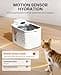 PETKIT Wireless Cat Water Fountain, EVERSWEET MAX 2, Heat-Resistant Material for Hot Water Cleaning and Dishwasher-safe, Battery Operated Cat Fountain with Motion Sensor & App Control, Ultra Quiet, 3L - 6
