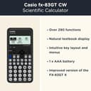 Casio FX-83GTCW Black including a WYNGS protective case in Black - Basic Set - 2