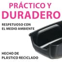 Ferplast Arenero Gato, XXL, Abierto, Fácil Limpieza, Negro, L 67 × A 49 × A 24 cm - 5