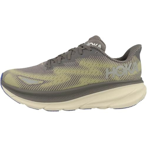 Hoka Clifton 9 GTX para hombre, Grava/cáscara de huevo, 10