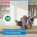 Bosch WGB24402IT Serie 8 Lavatrice smart a carica frontale, 9 kg, 1400 giri, Efficienza energetica A -50%, motore inverter con 10 anni di garanzia, riduce le pieghe, Bianco, 60 Cm - 15