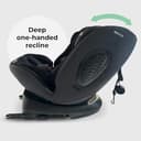 My Babiie MBCS200 360° Spin R129 Baby Car Seat – Top Tether, ISOFIX, Birth to 12yrs (40-150cm), i-Size, ERF, Group 0+/1/2/3, Rotating 360 Swivel - Black Leo - 5